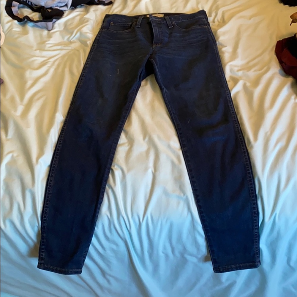 Madewell high rise skinny jeans
